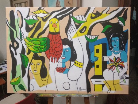 'O  PAPPAVAL (70 X 100 )